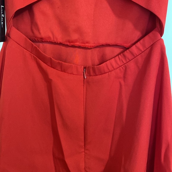 COPY - Lulu’s “Just Us Red Skater Dress” - Picture 8 of 9